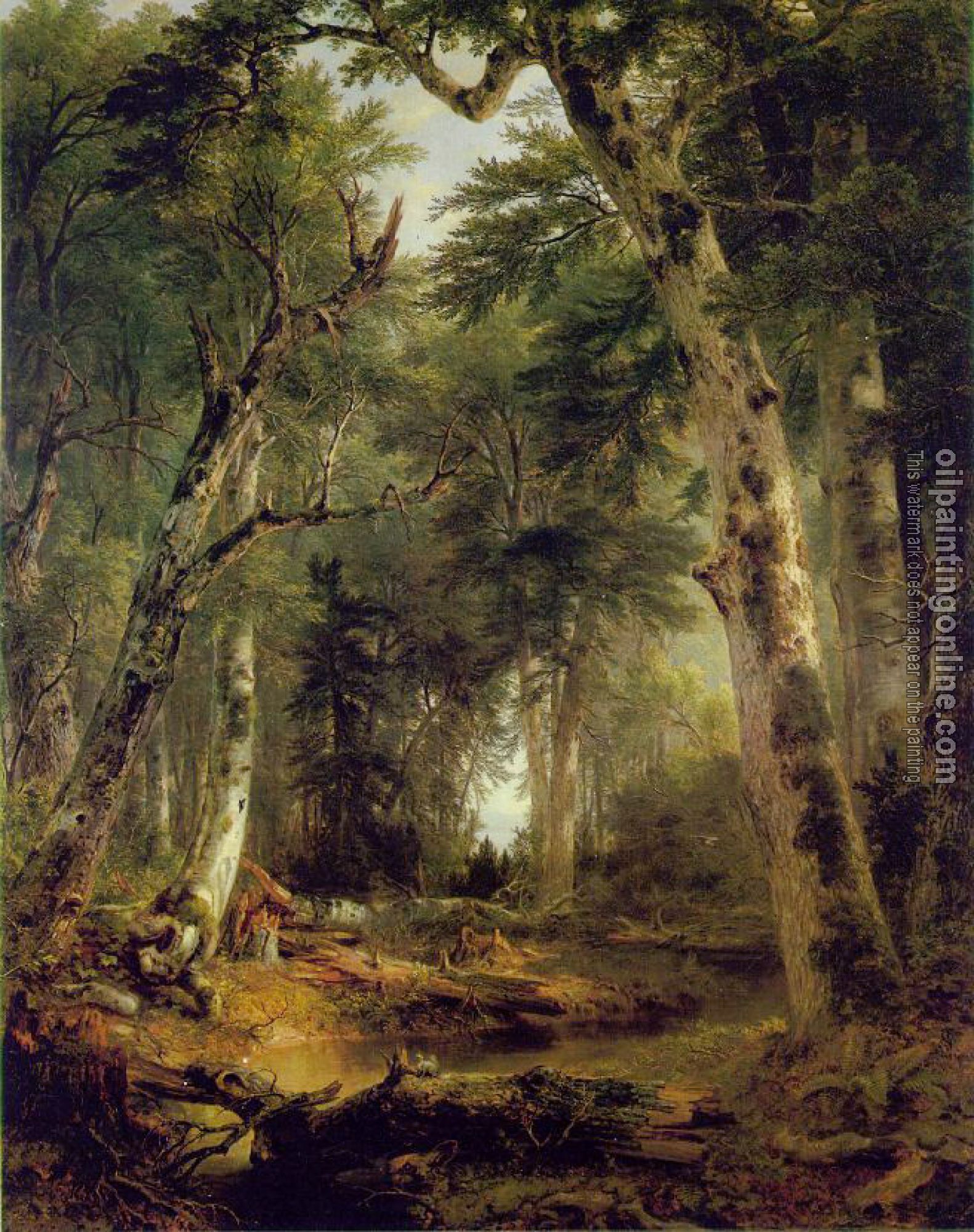 Durand, Asher Brown - In the Woods